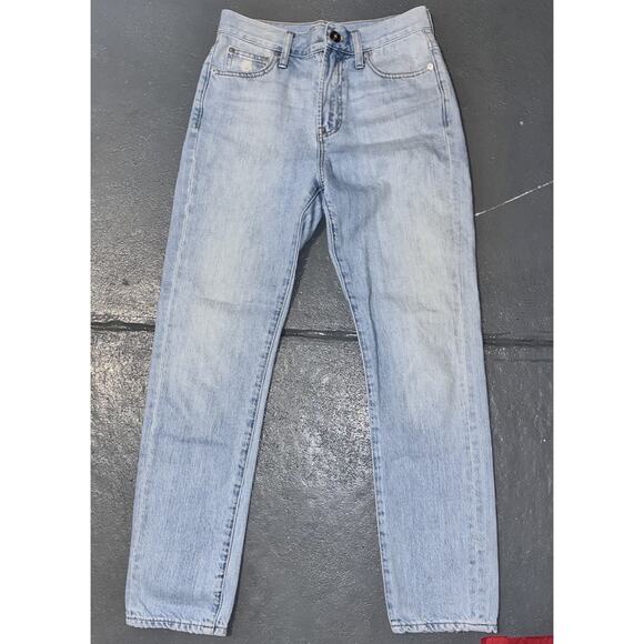 Madewell Women's Perfect Summer Jeans Light Wash Blue High Waisted Denim Size 25 - Picture 10 of 12